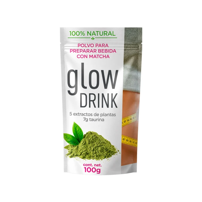 Glow Drink — bolsa de 100 g de polvo para preparar bebida con matcha